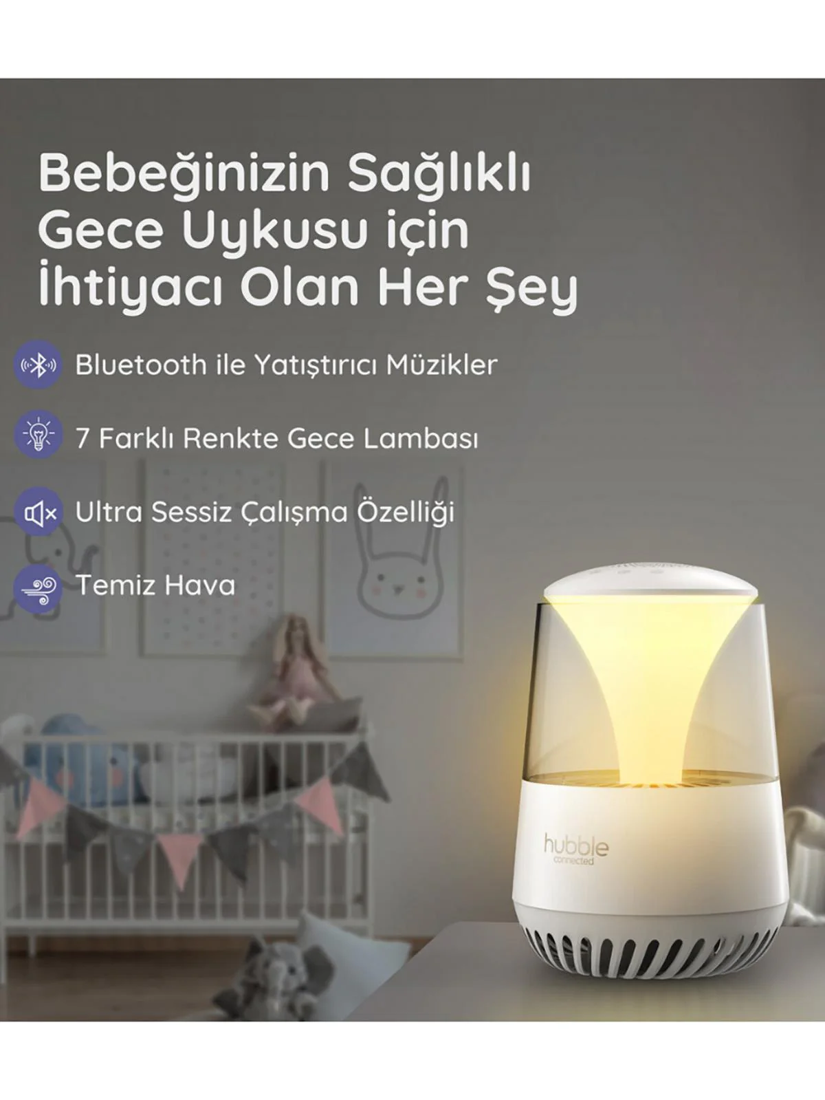 Hubble Pure Hava Temizleme ve Media Player - Image 11