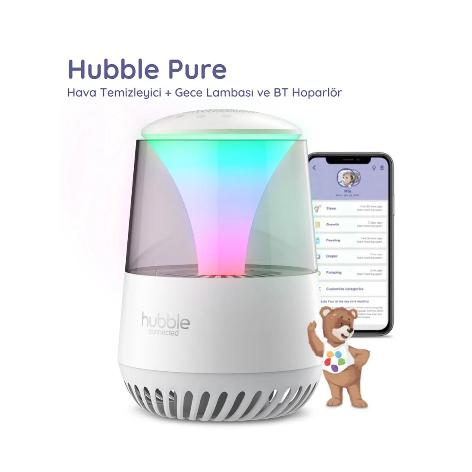 Hubble Pure Hava Temizleme ve Media Player - Image 3