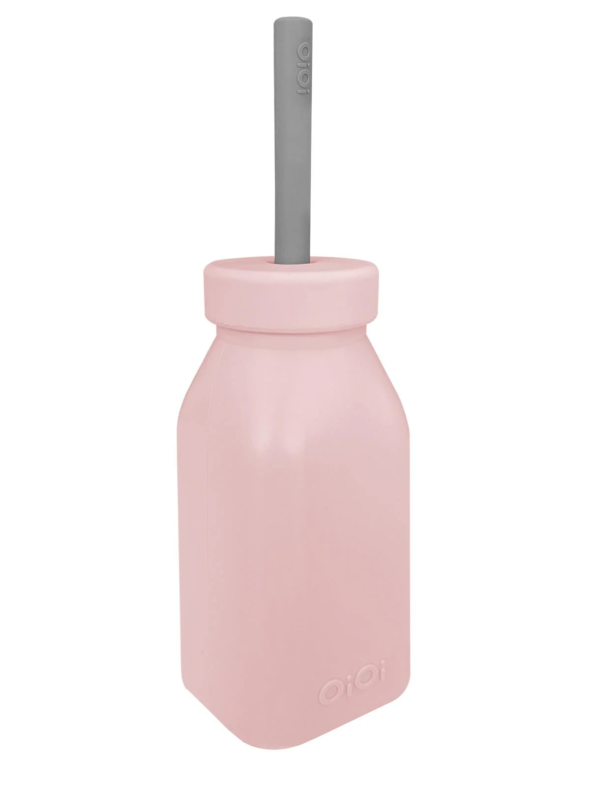 OiOi Şişe+ Pipet 6 Ay - Pembe - Image 3