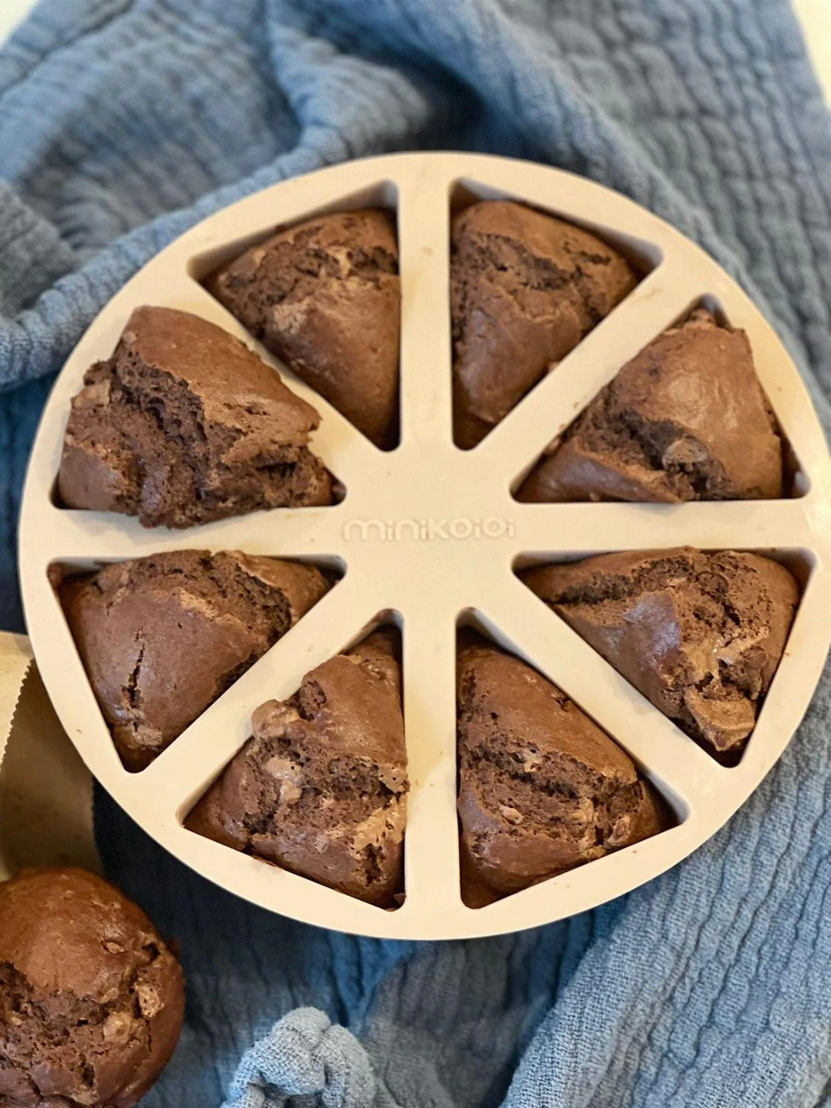 Minik-O OiOi Slices Silikon Kek & Muffin Kalıbı  - Bej - Image 2
