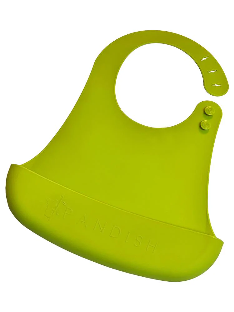 Pandish Silikon Mama Önlüğü - Yeşil - Image 2