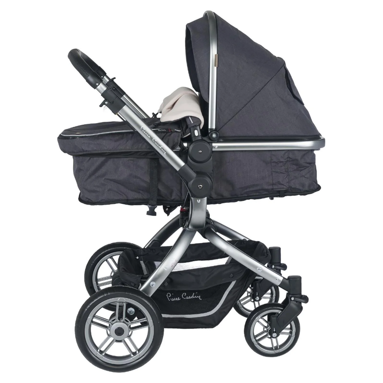 Pierre Cardin Pc Twist +plus Travel Bebek Arabası - Gri - Image 10