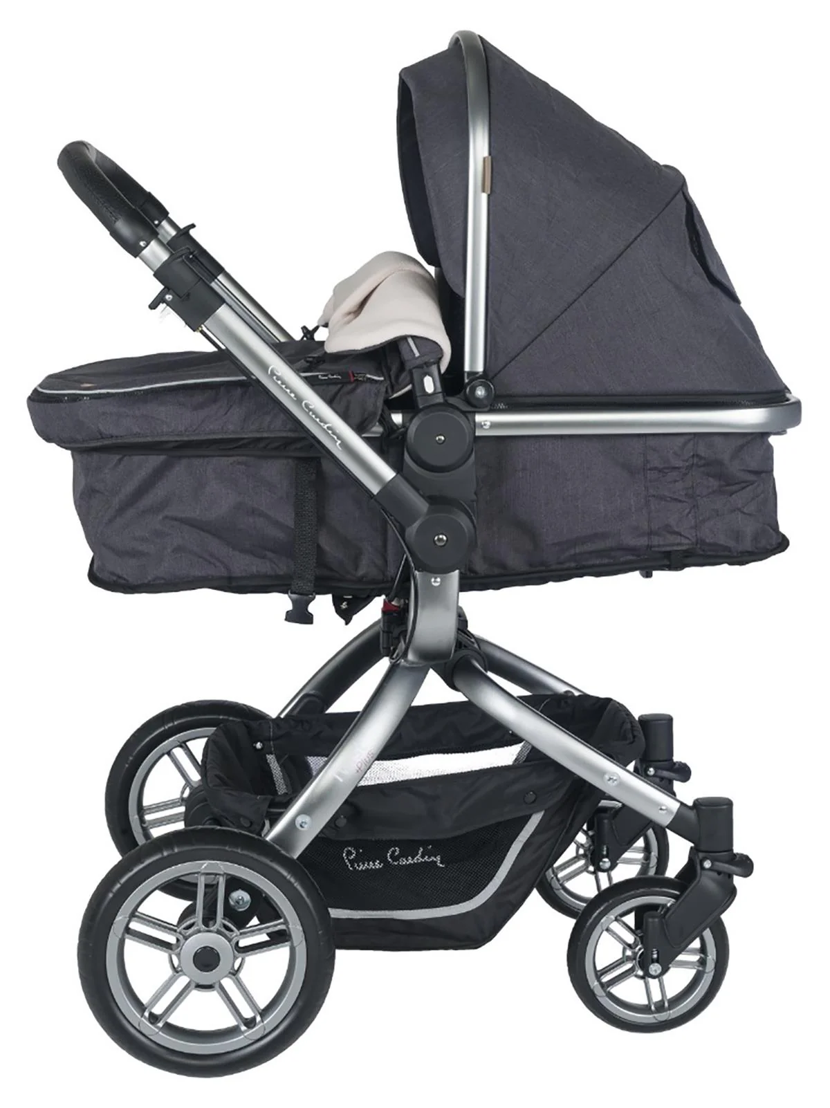 Pierre Cardin Pc Twist +plus Travel Bebek Arabası - Gri - Image 3