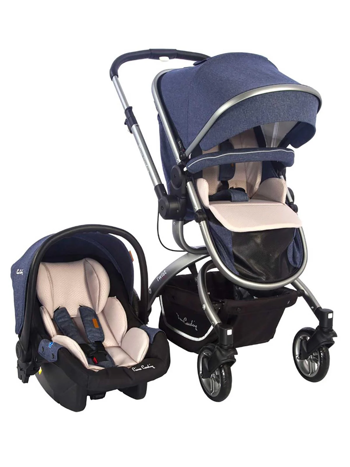 Pierre Cardin Pc Twist +plus Travel Bebek Arabası - Lacivert - Image 2