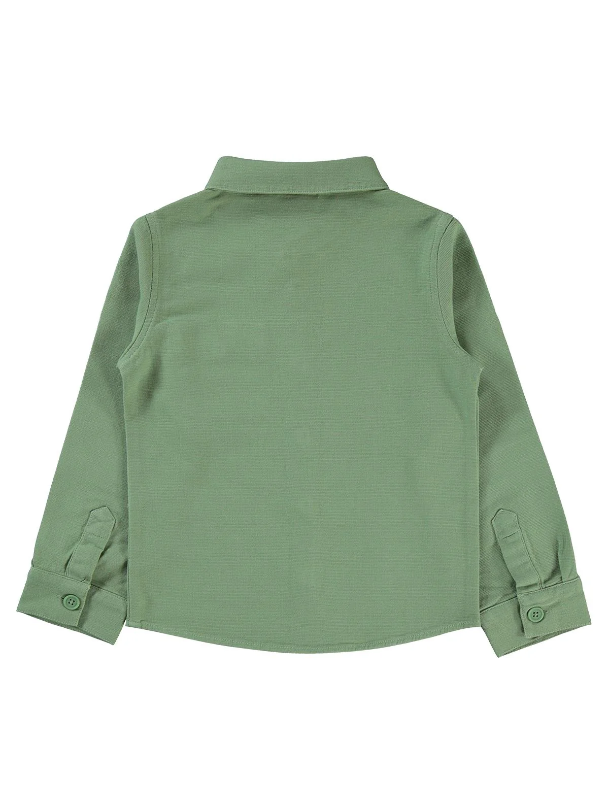 Pierre Cardin Cep Kapaklı 6-9 Yaş Gömlek - Haki - Image 6