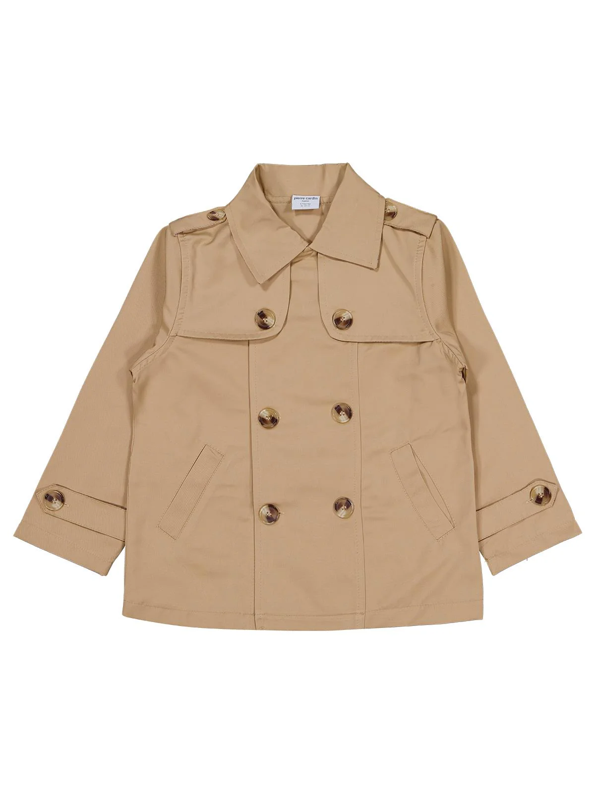 Pierre Cardin Gömlek Yaka 10-12 Yaş Mont - Bej - Image 2