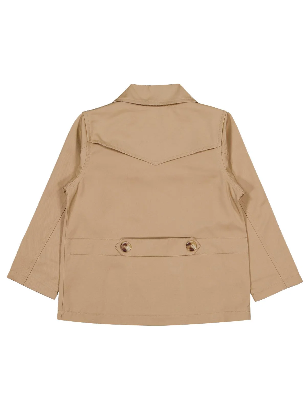 Pierre Cardin Gömlek Yaka 6-9 Yaş Mont - Bej - Image 3