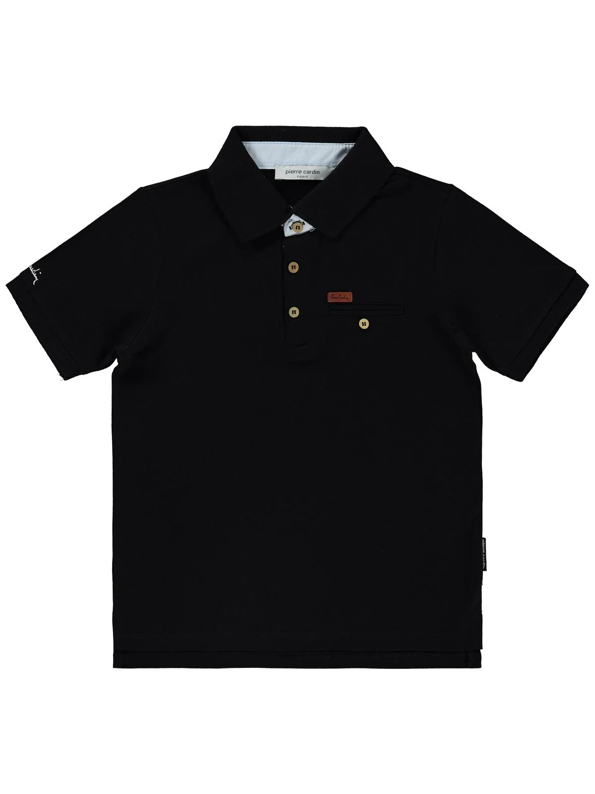 Pierre Cardin Lakos 6-9 Yaş Tişört - Siyah - Image 4