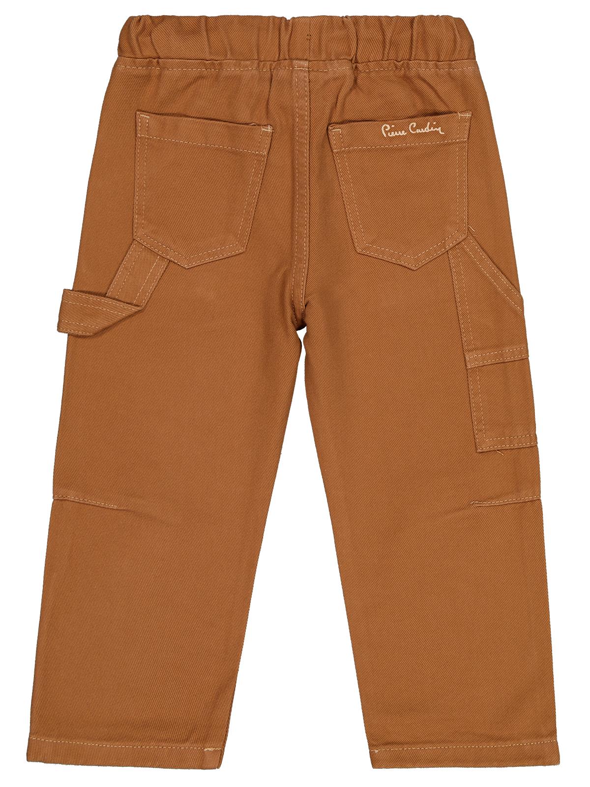 Pierre Cardin Nakışlı 2-5 Yaş Pantolon - Kahve - Image 2
