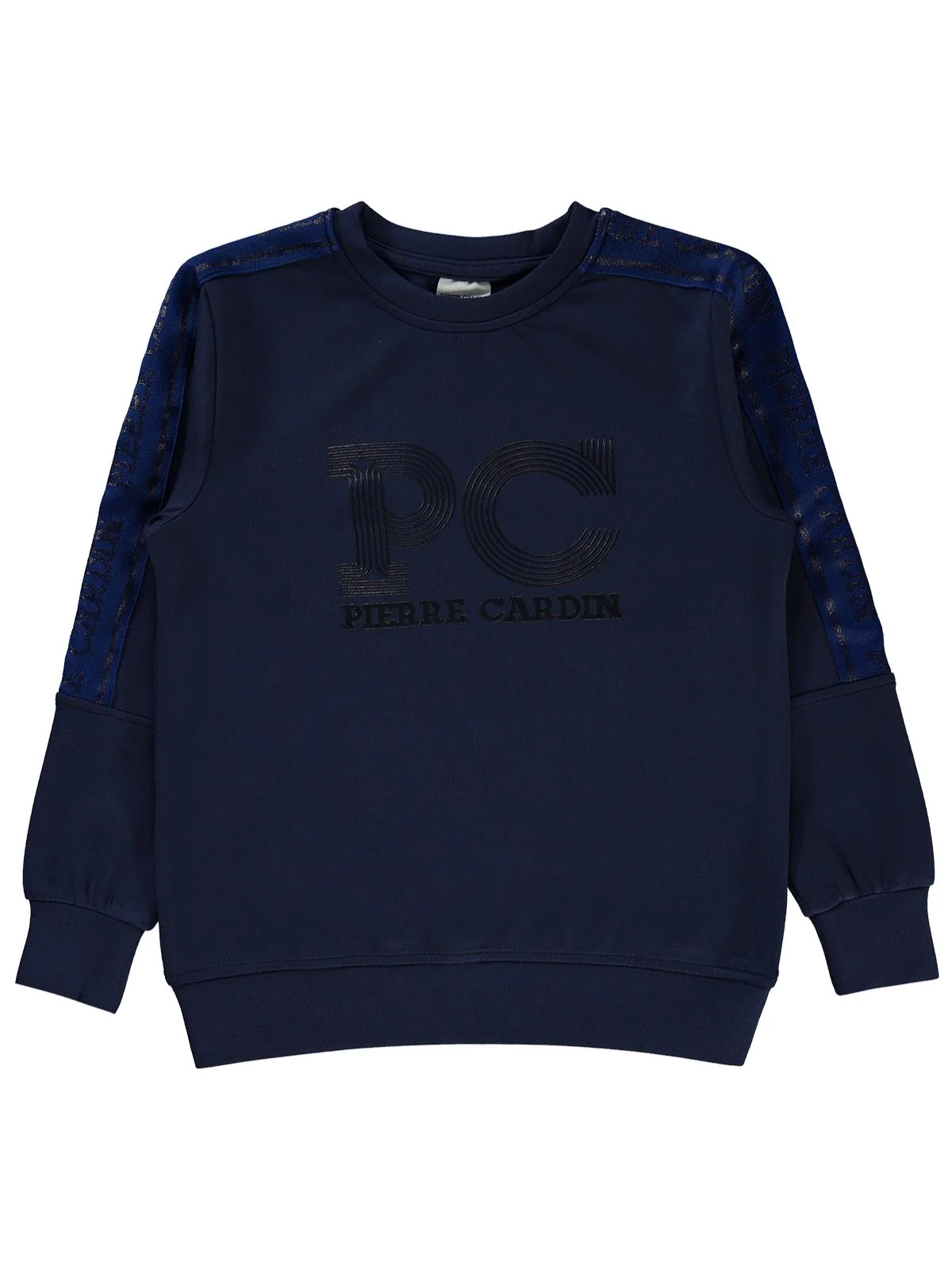 Pierre Cardin PC Baskılı 10-12 Yaş Sweatshirt - Lacivert - Image 7