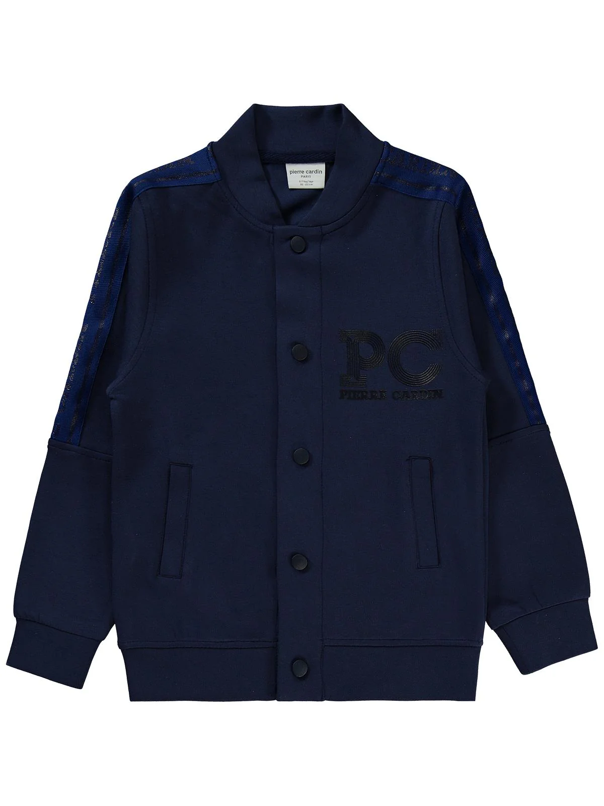 Pierre Cardin PC Baskılı 6-9 Yaş Hırka - Lacivert - Image 6