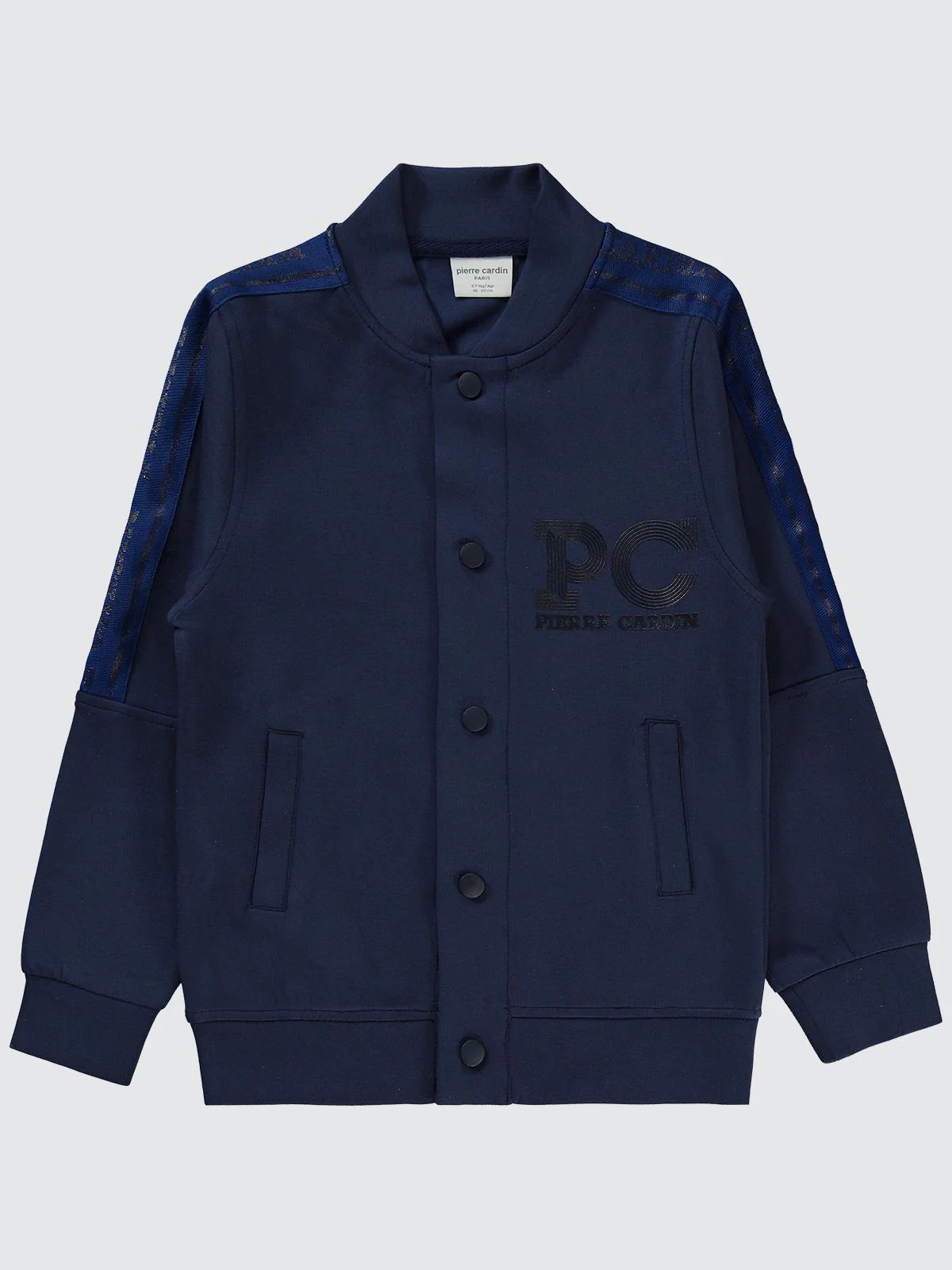 Pierre Cardin PC Baskılı 6-9 Yaş Hırka - Lacivert - Image 7