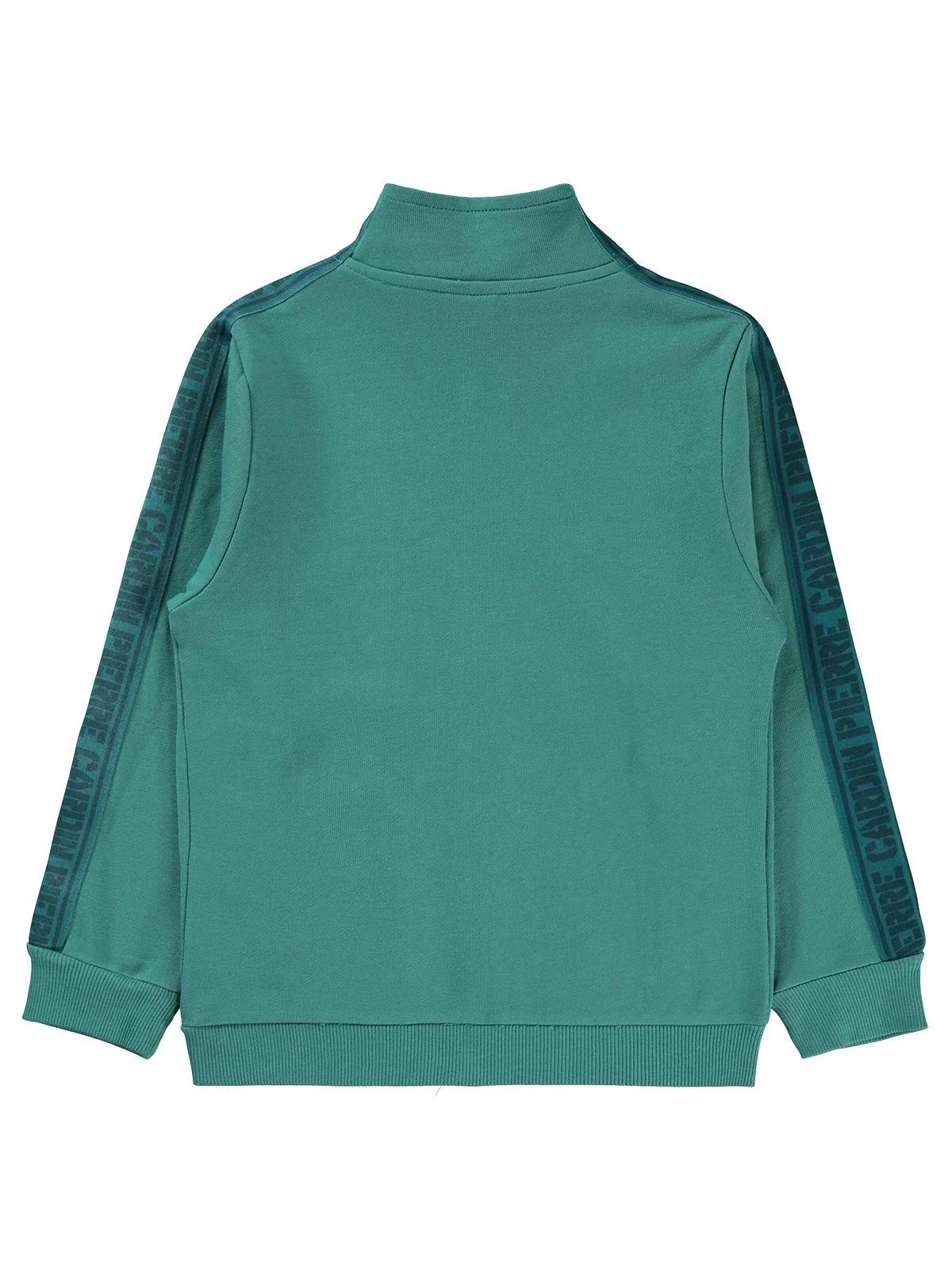 Pierre Cardin Şeritli 10-12 Yaş Hırka - Yeşil - Image 7
