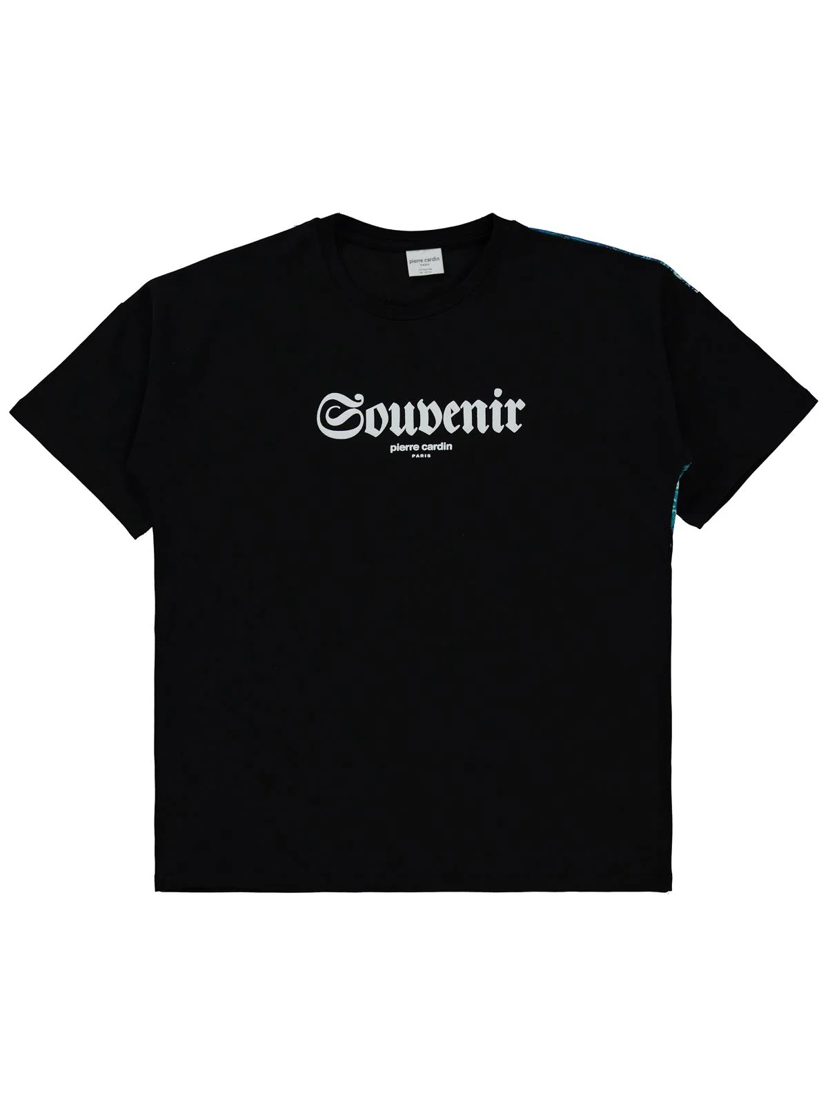 Pierre Cardin Souvenir Baskılı 10-12 Yaş Tişört - Siyah - Image 4