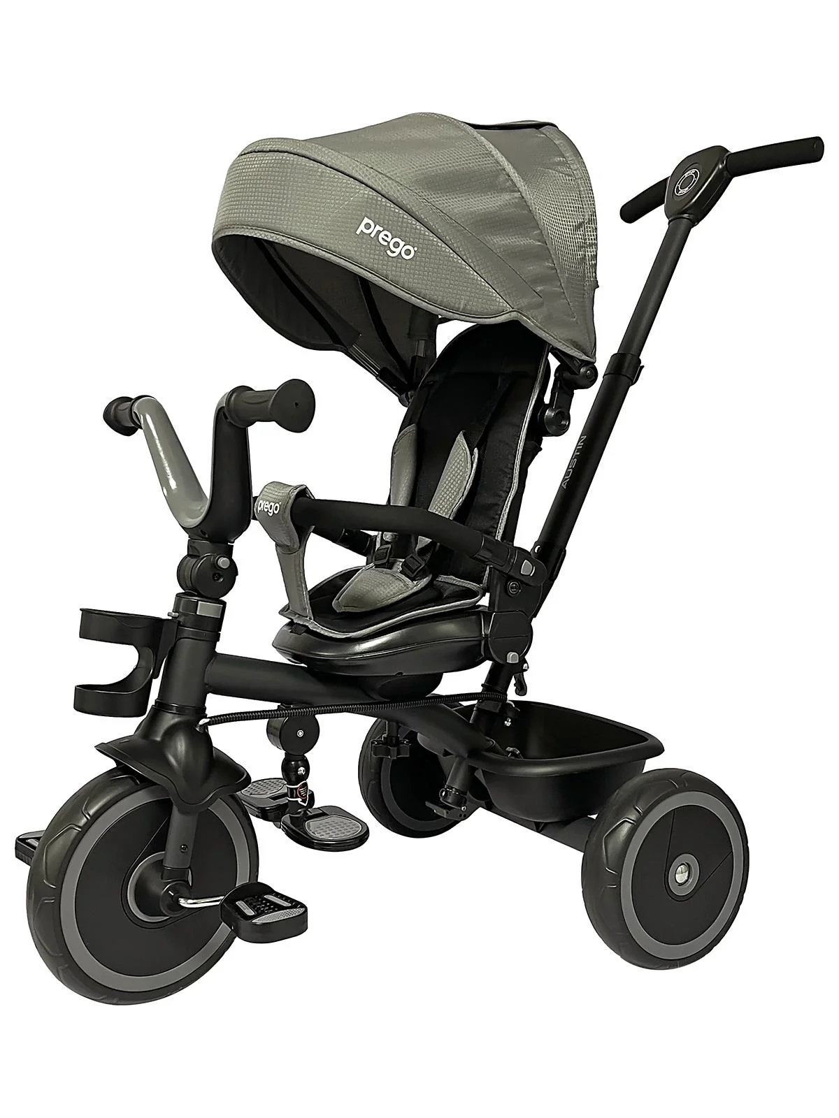 Prego Toys Austin 3 Tekerlekli Bisiklet - Gri - Image 3