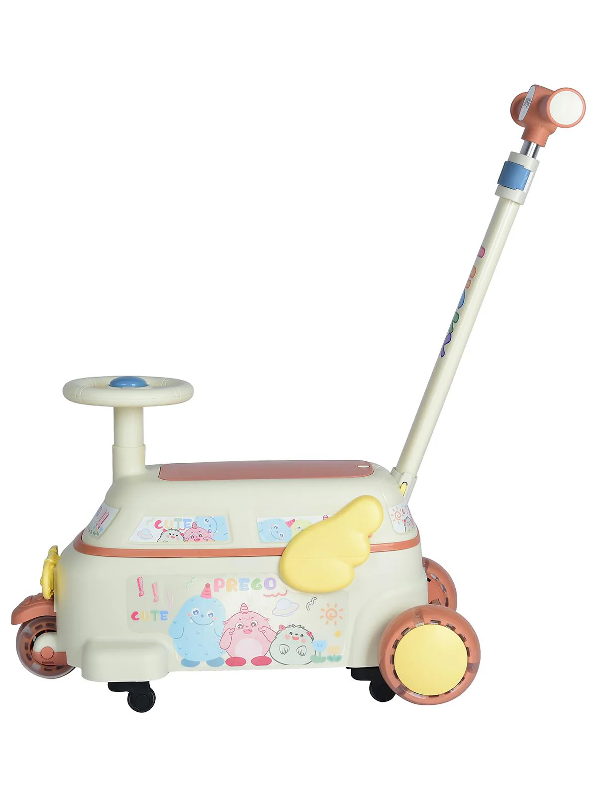 Prego Toys Lucky Scooter - Bej - Image 12