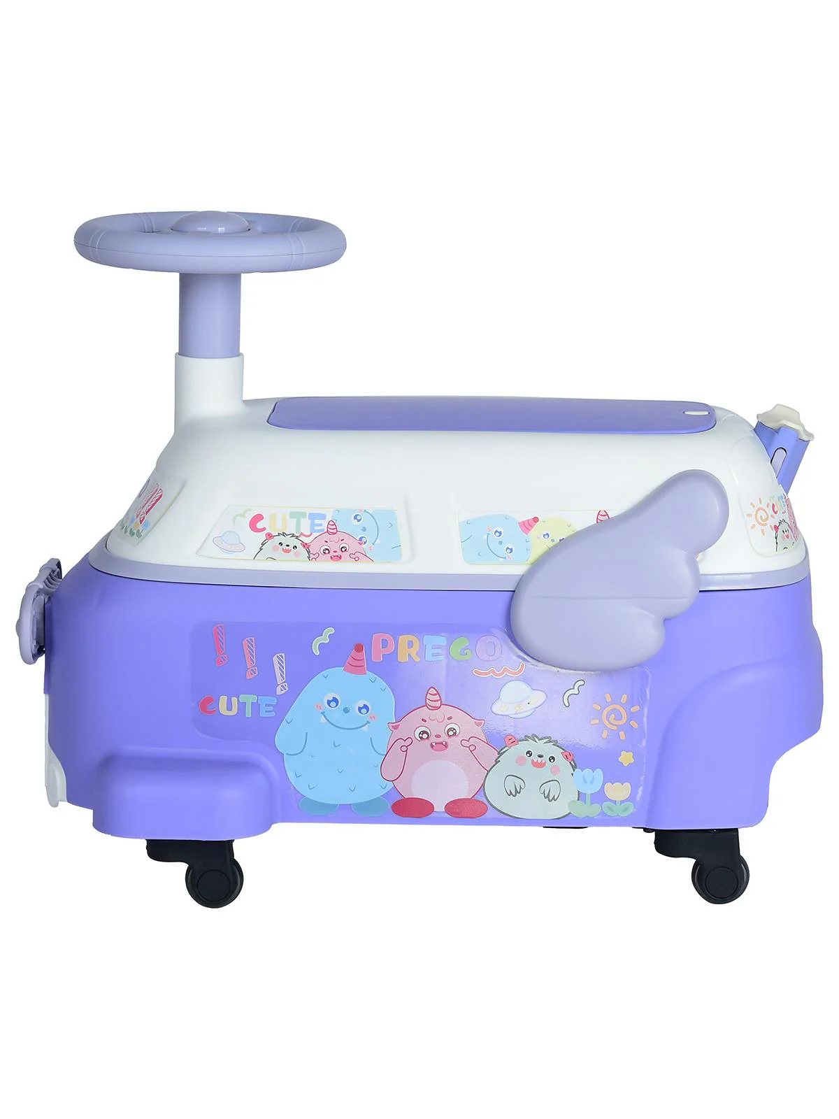Prego Toys Lucky Scooter - Lila - Image 12