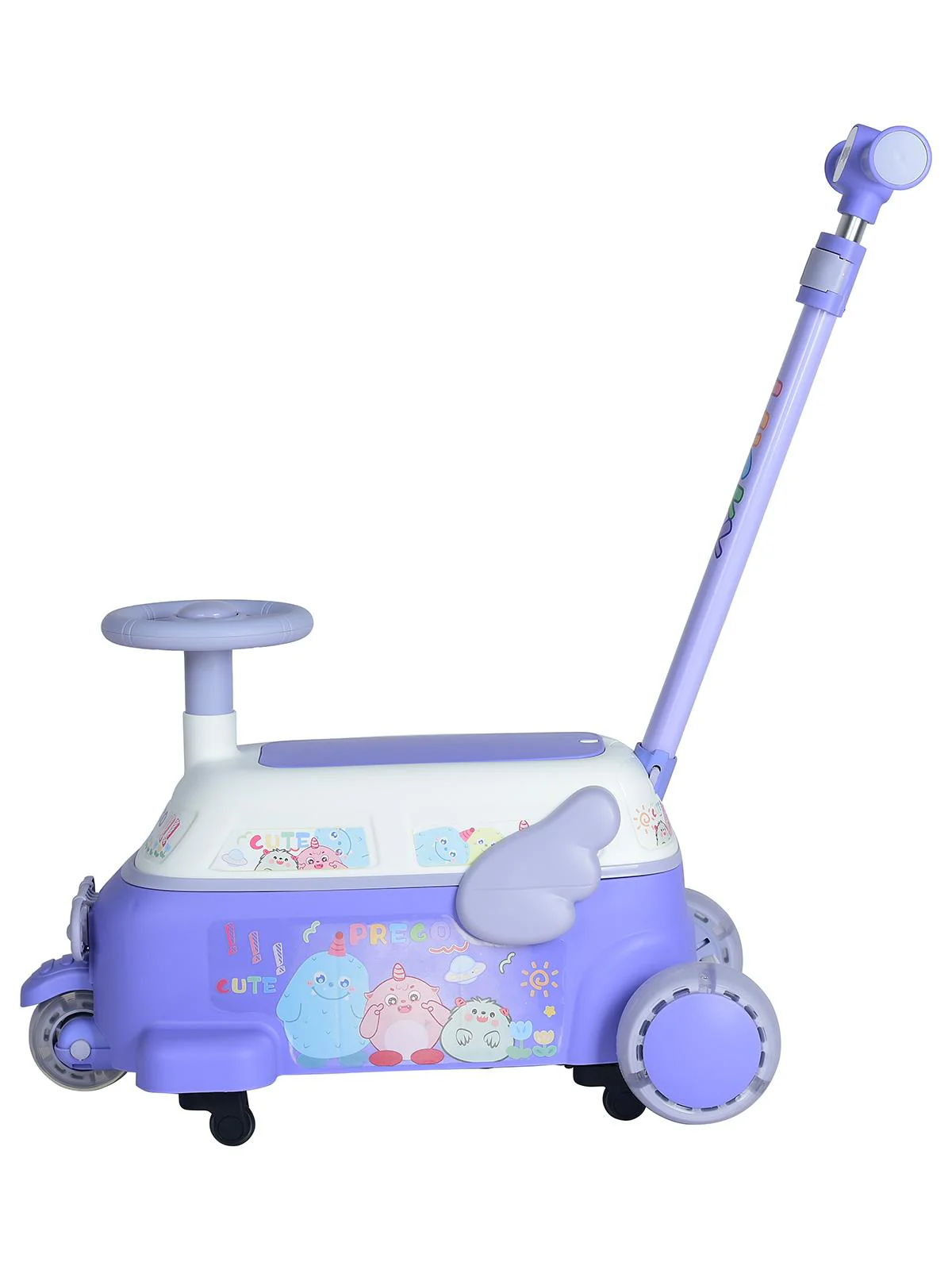 Prego Toys Lucky Scooter - Lila - Image 7