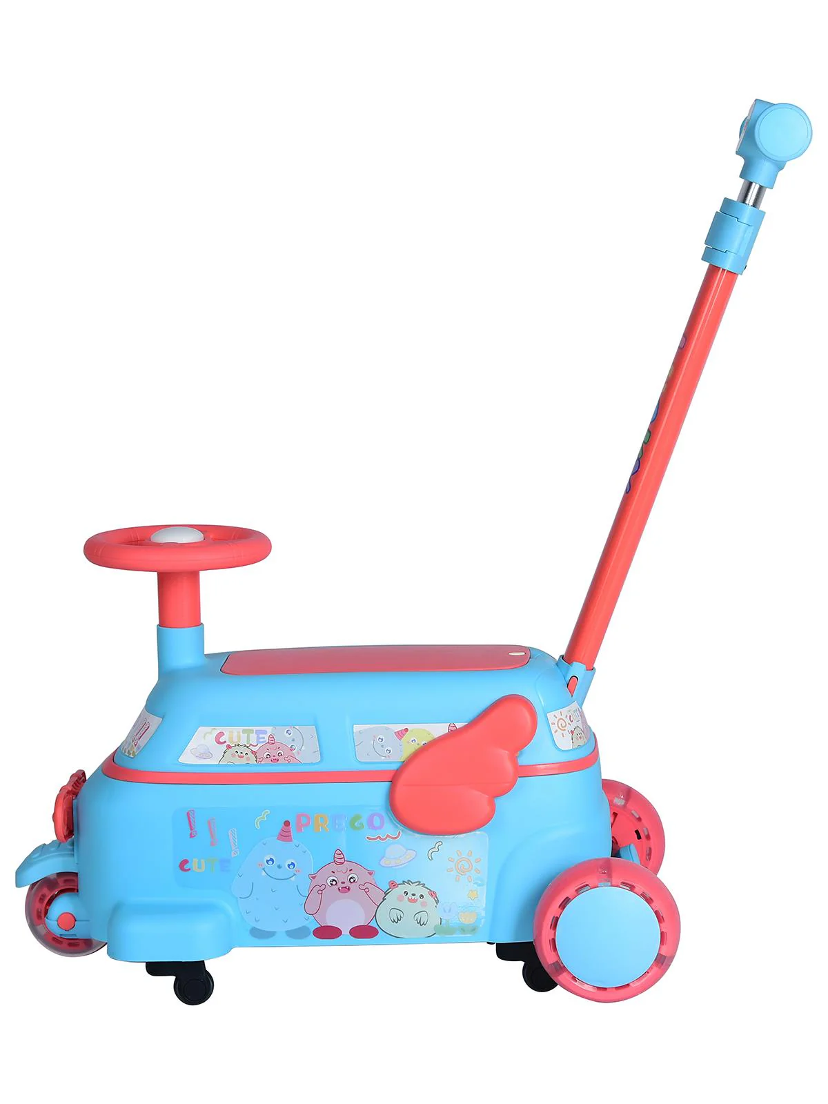 Prego Toys Lucky Scooter - Mavi - Image 13