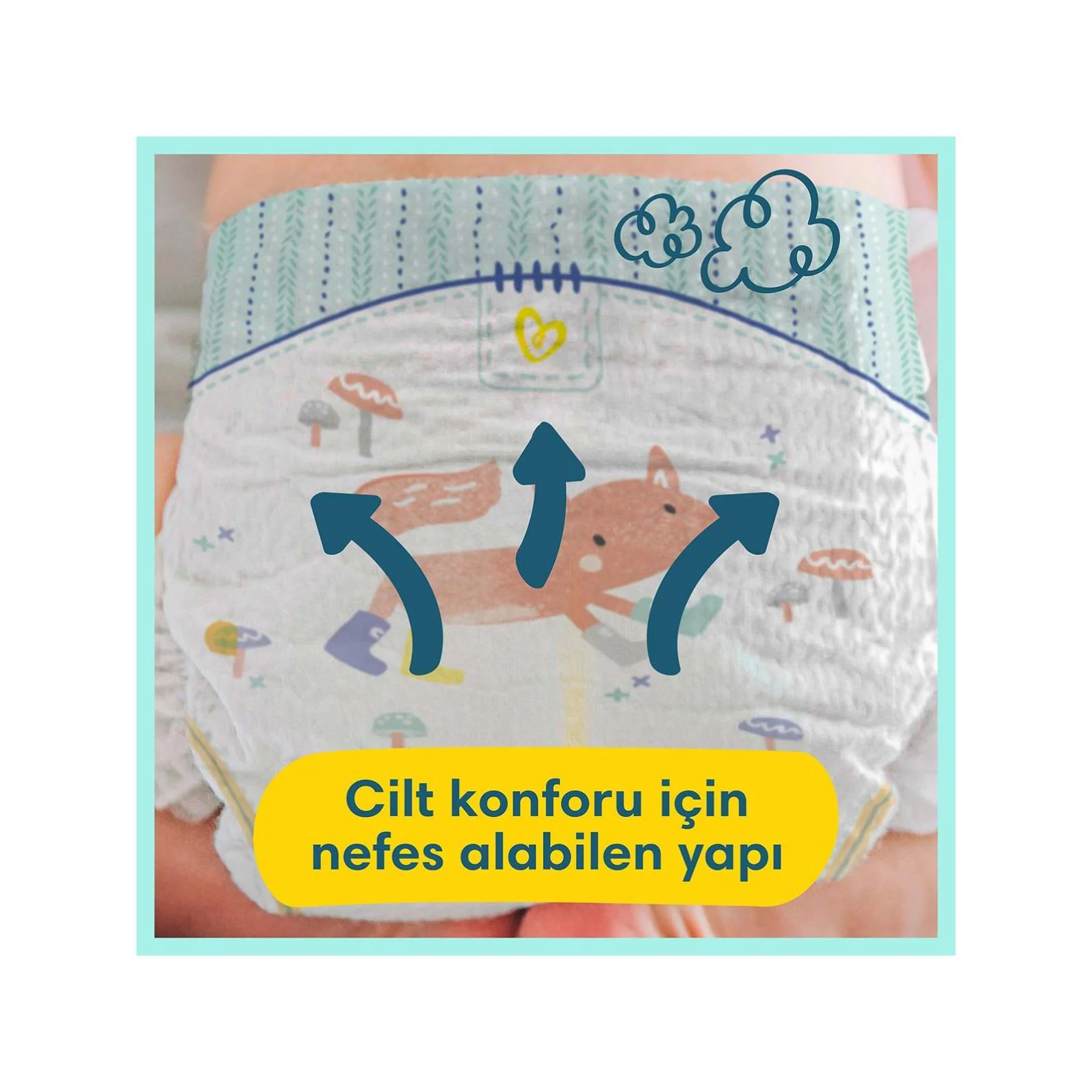Prima Premium Care 3 Beden 52 Adet Bebek Bezi Ekonomik Paket - Image 5