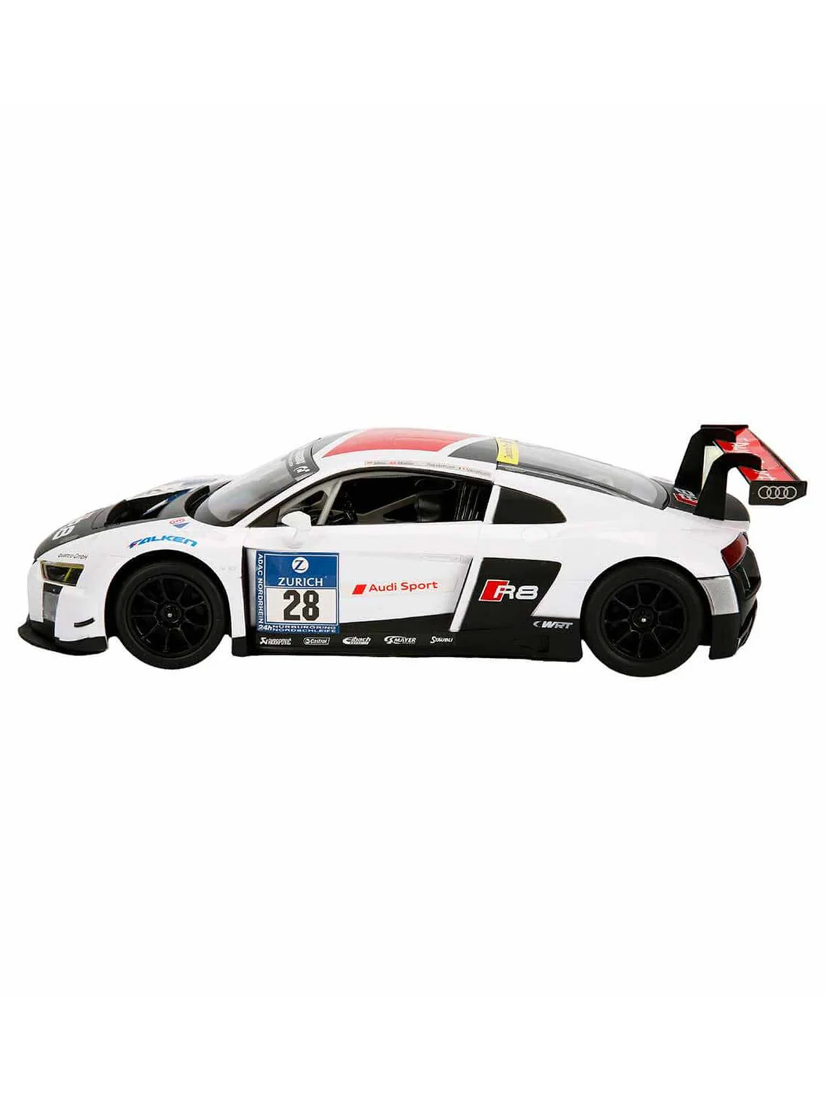 Rastar 1:14 Audi R8 LMS Uzaktan Kumandalı Işıklı Araba - Beyaz - Image 3