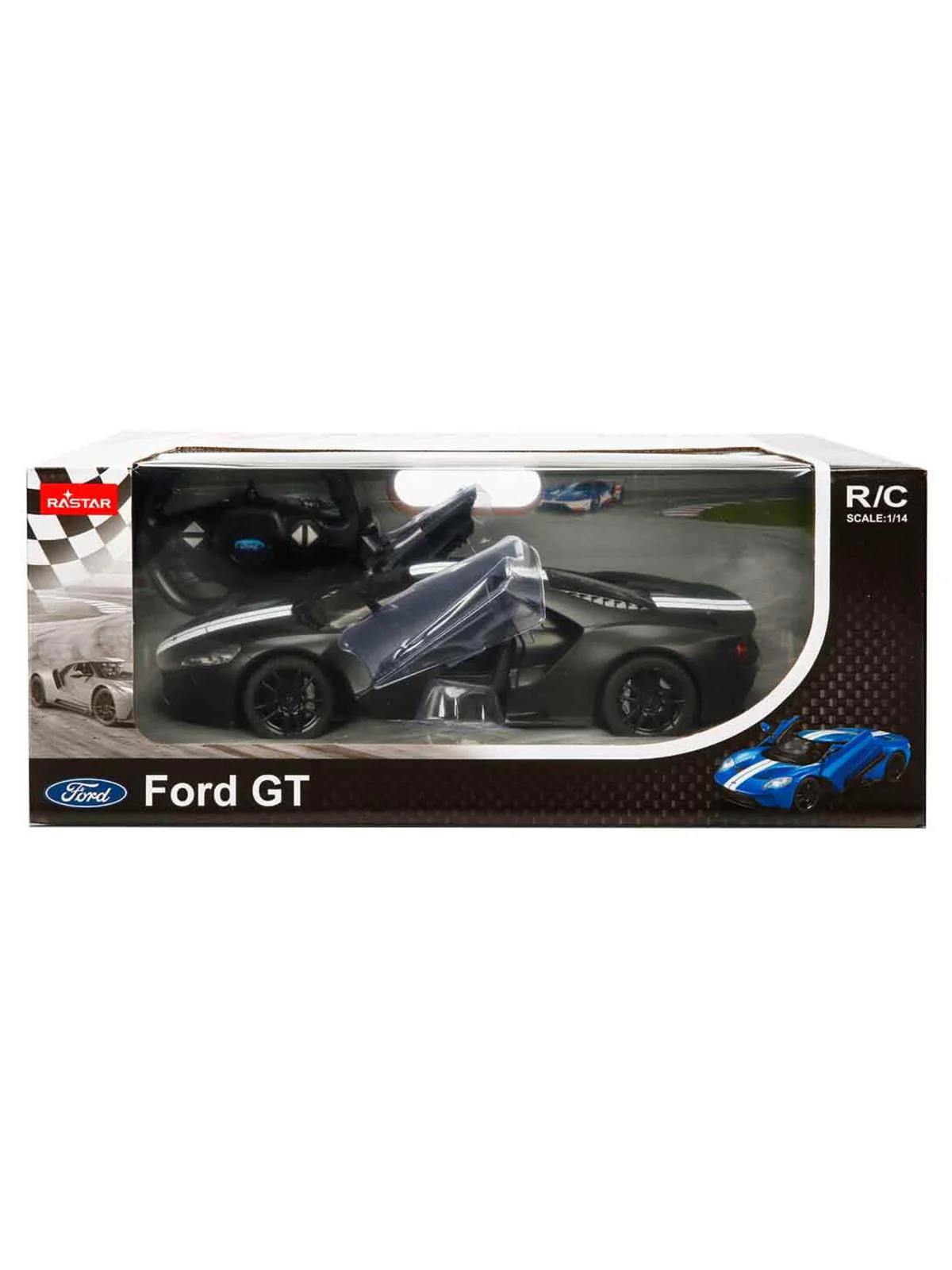 Rastar 1:14 Ford GT Uzaktan Kumandalı Işıklı Araba - Siyah