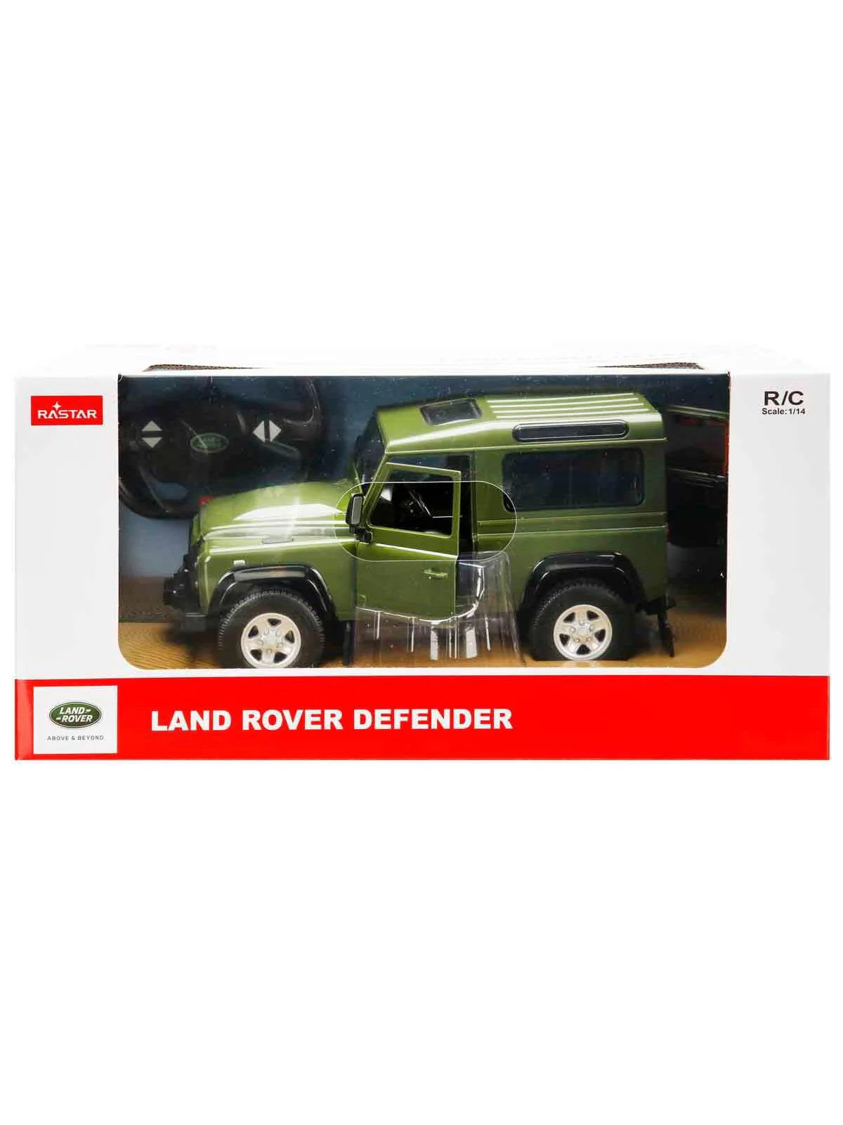 Rastar 1:14 Land Rover Defender Uzaktan Kumandalı Araba - Yeşil - Image 7