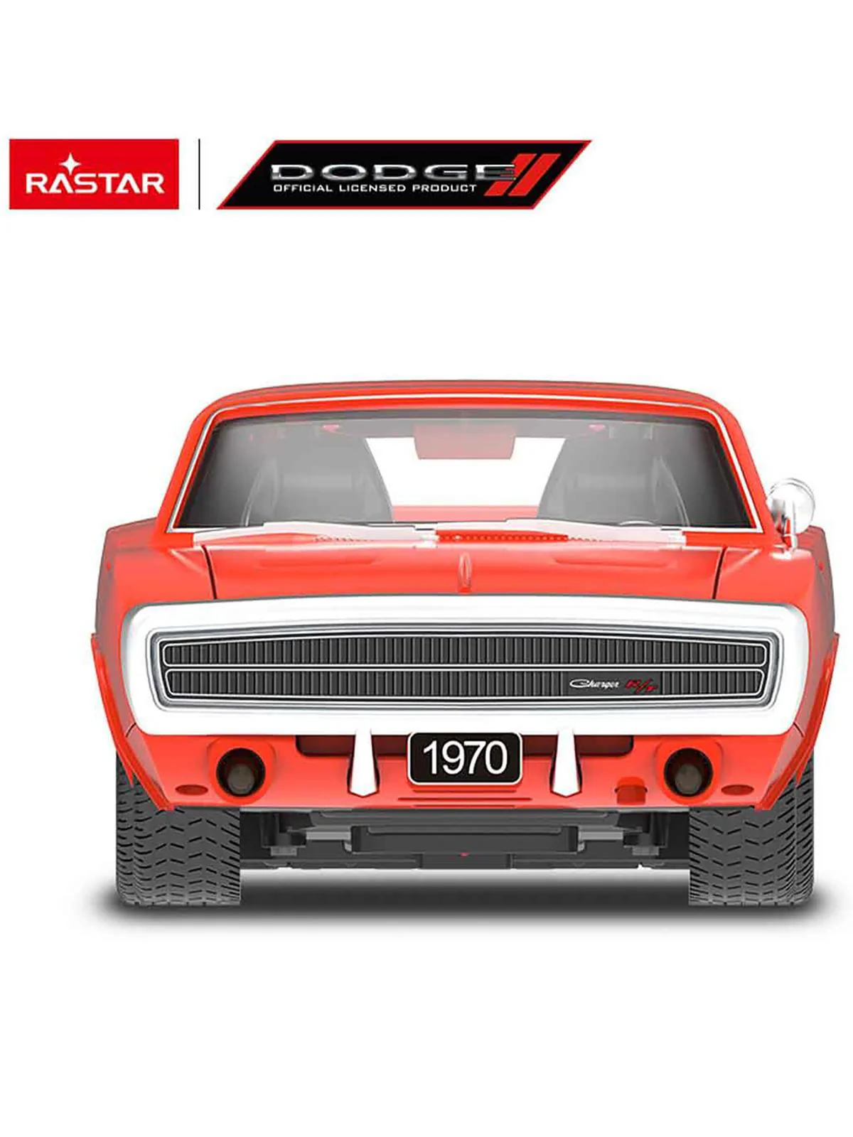Rastar 1:16 Sesli ve Işıklı 1970 Dodge Charger R/T Uzaktan Kumandalı Araba - Image 8