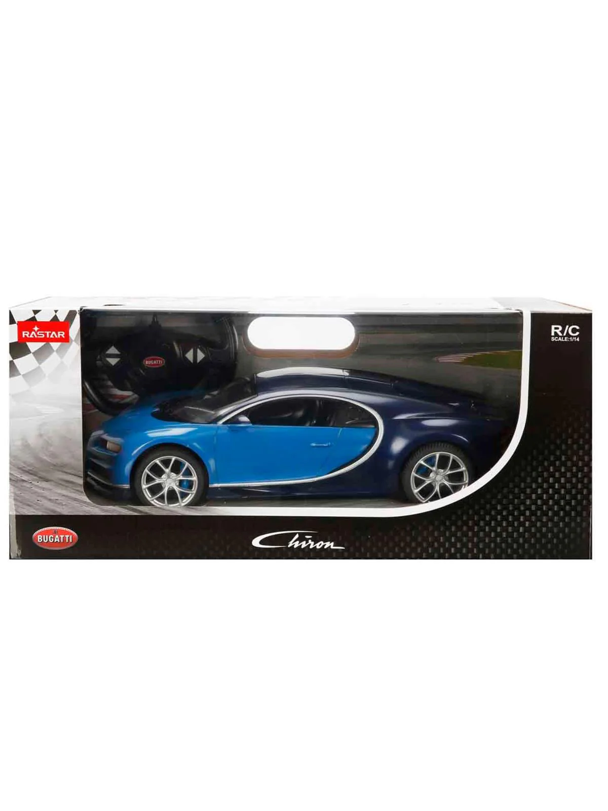 Rastar Chiron Uzaktan Kumandalı Işıklı Araba - -Siyah - Mavi - Image 4