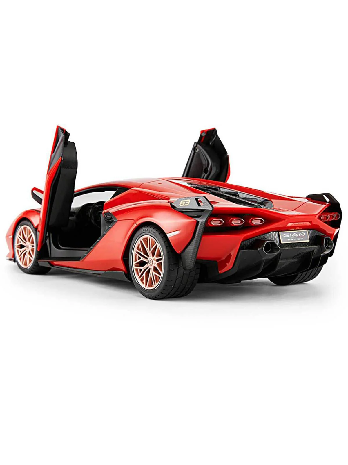 Rastar R/C 1/14 F/F Lambroghını Sıan Man.Kapı Açılan 2.4Ghz.Işıklı 2R. - Kırmızı - Image 3