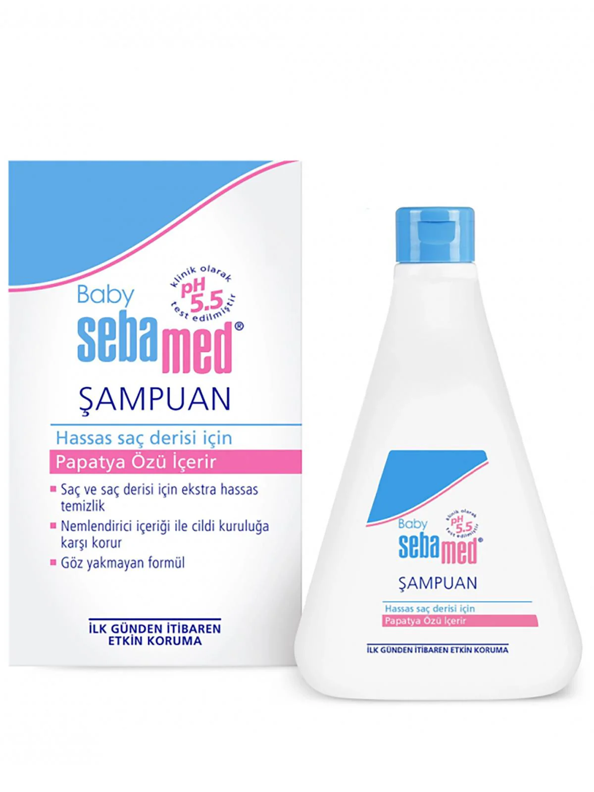 Sebamed Hassas Ciltlere Bebek Bakım ŞampuanI-500 Ml*6 - Image 2