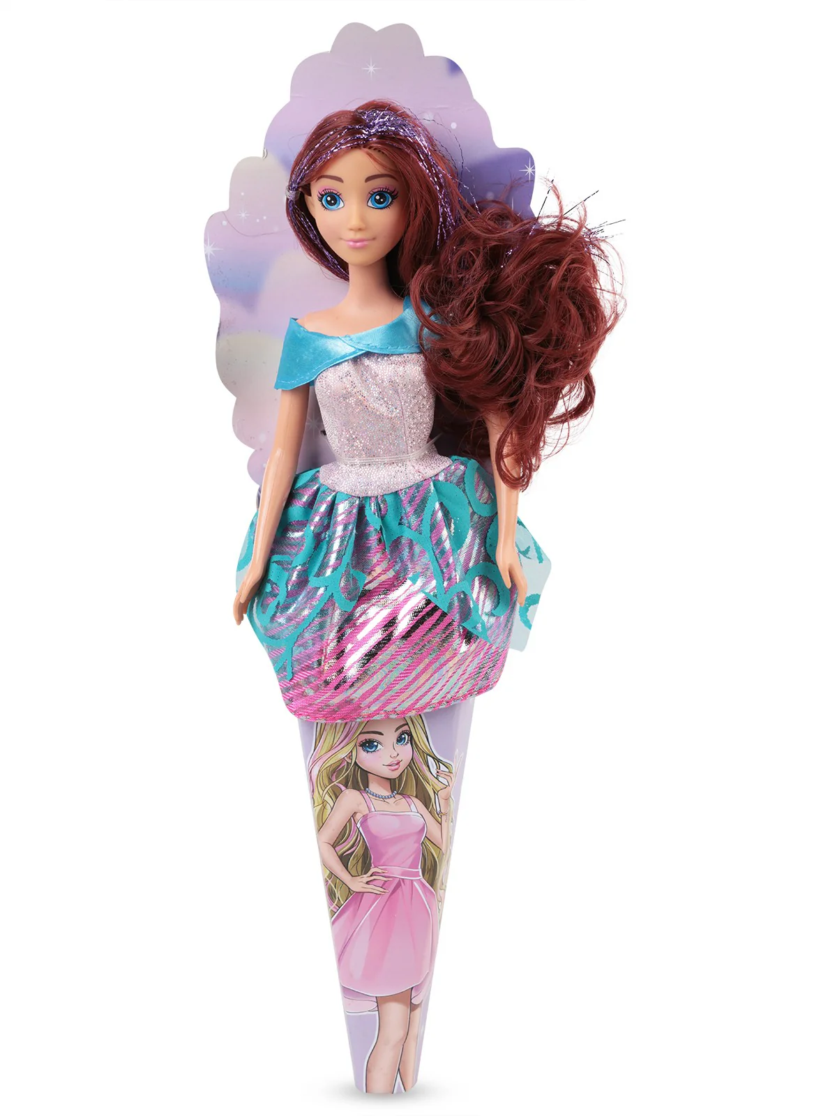 Seher Oyuncak Bebek 30 cm - Kahverengi - Image 4