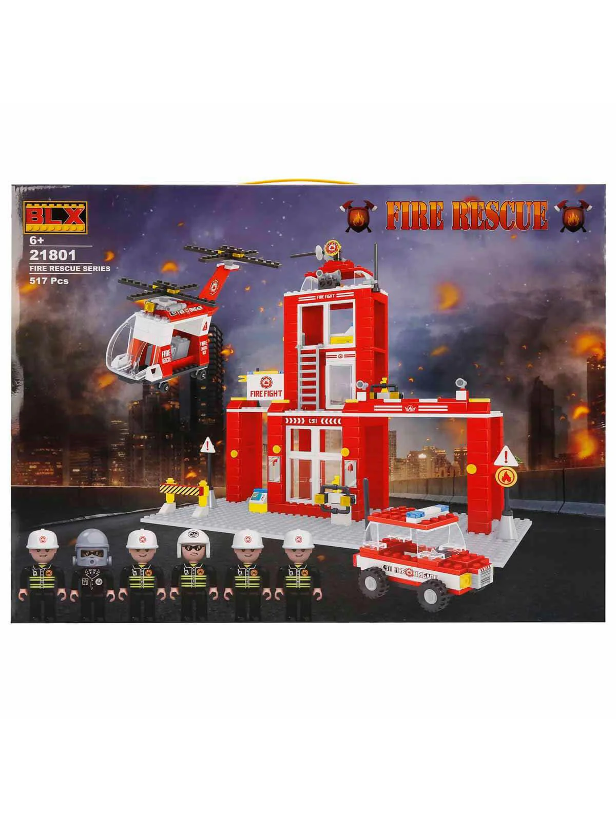 Construction Rescue İtfaiye İstasyonu Oyun Seti - Image 2
