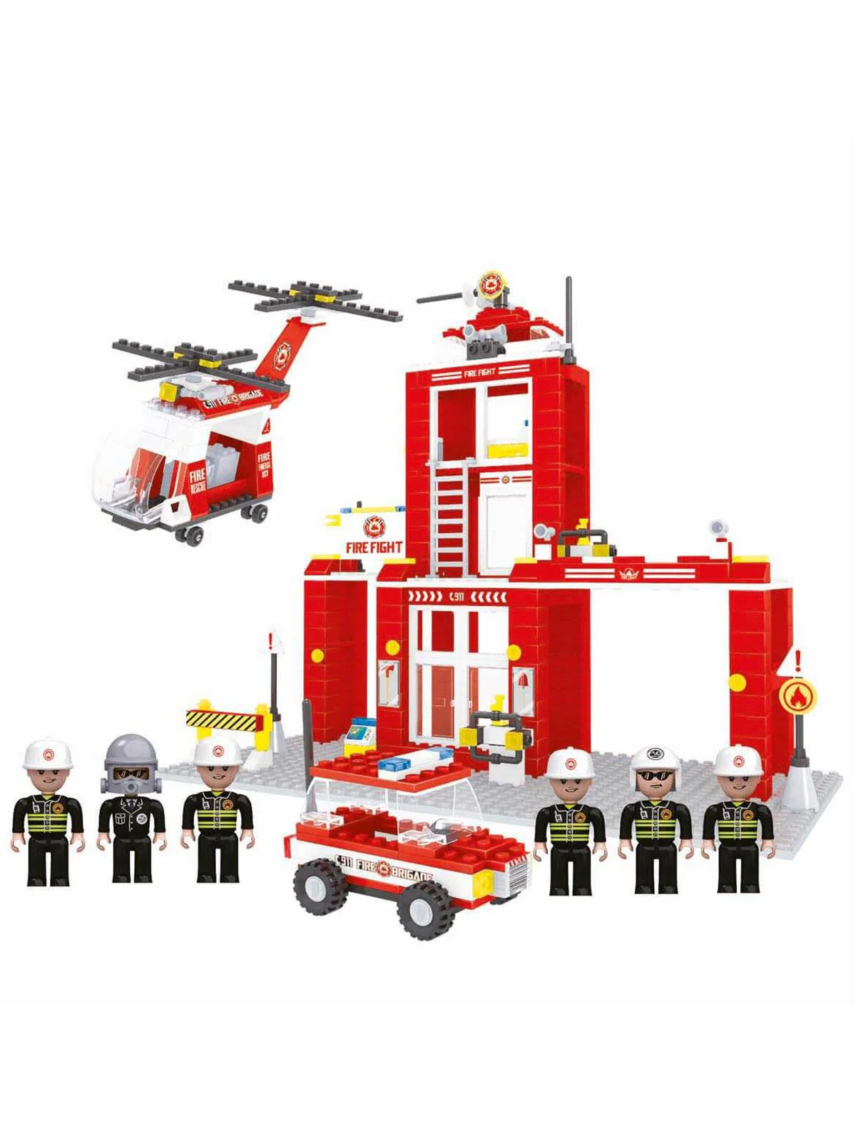 Construction Rescue İtfaiye İstasyonu Oyun Seti - Image 3