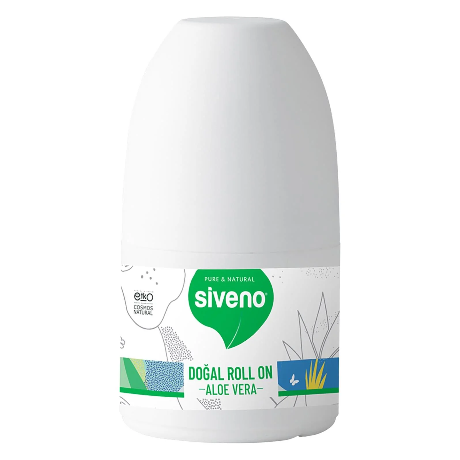 Siveno Doğal Roll on – Ferahlatıcı Aloe Vera 50 ml - Image 2
