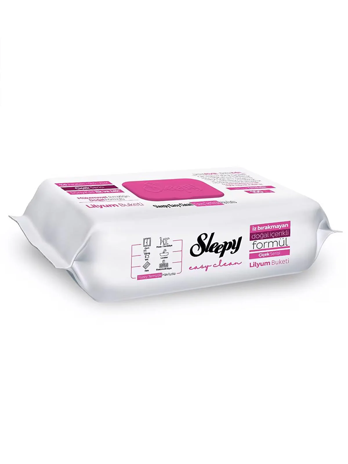 Sleepy Yüzey Temizleme Havlusu Lilyum Buketi 100 Yaprak - Image 9