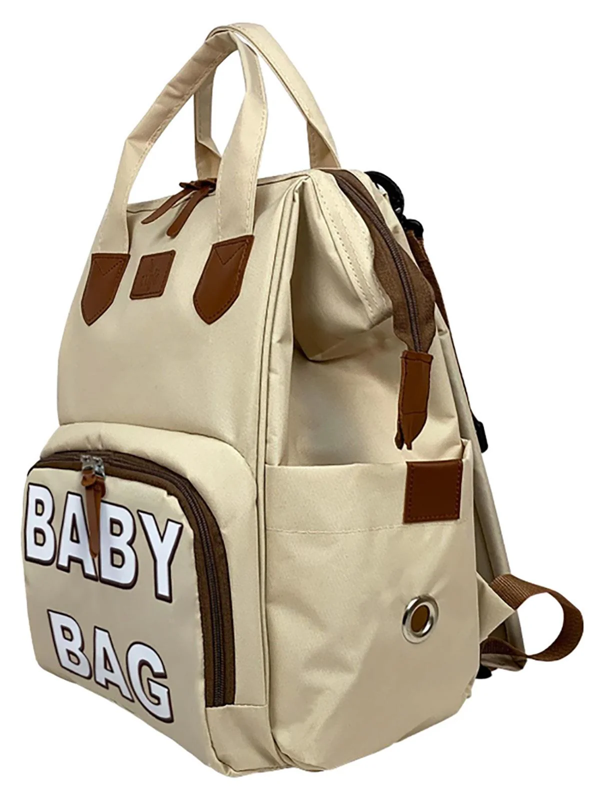 Stylo Monaco Baby Bag Sırt Çantası - Bej - Image 3
