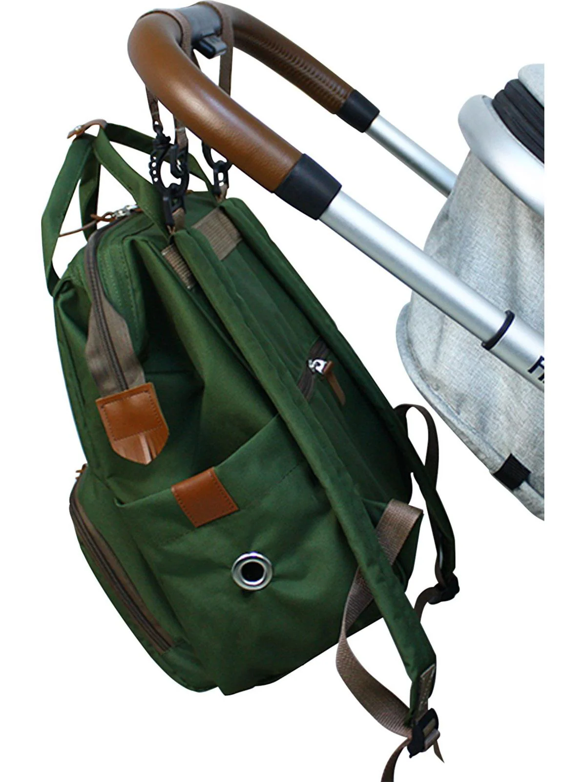 Stylo Monaco Baby Bag Sırt Çantası - Haki - Image 4