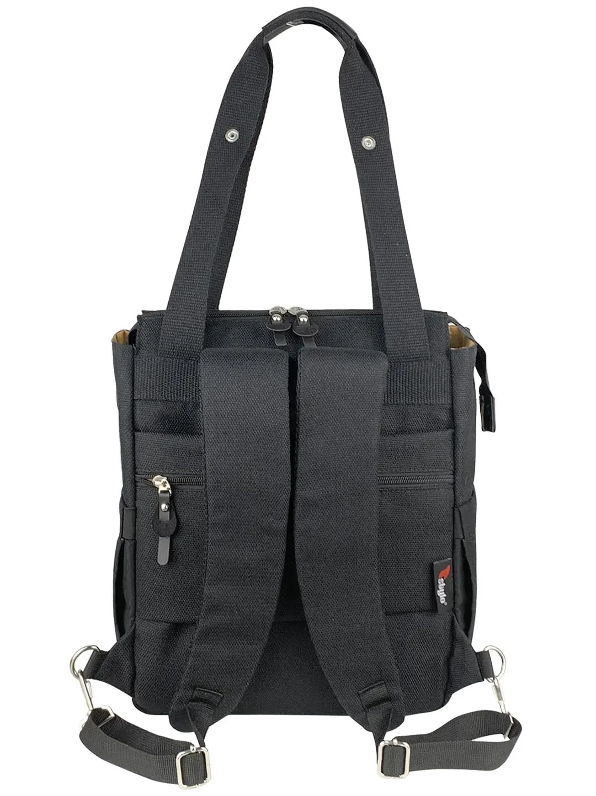 Stylo Platinum (2 In 1) Anne Bebek Bakım Sırt Ve Omuz Çantası - Siyah - Image 14