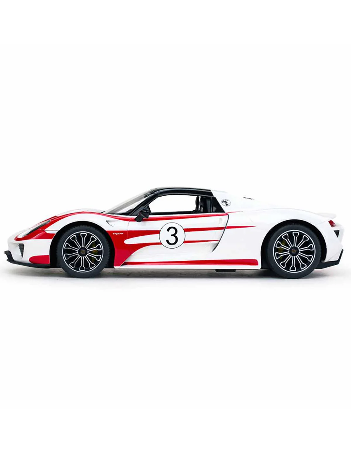 Sunman Oyuncak 1:14 Uzaktan Kumandalı Porsche 918 Spyder Weissach Işıklı Araba - Beyaz - Image 3