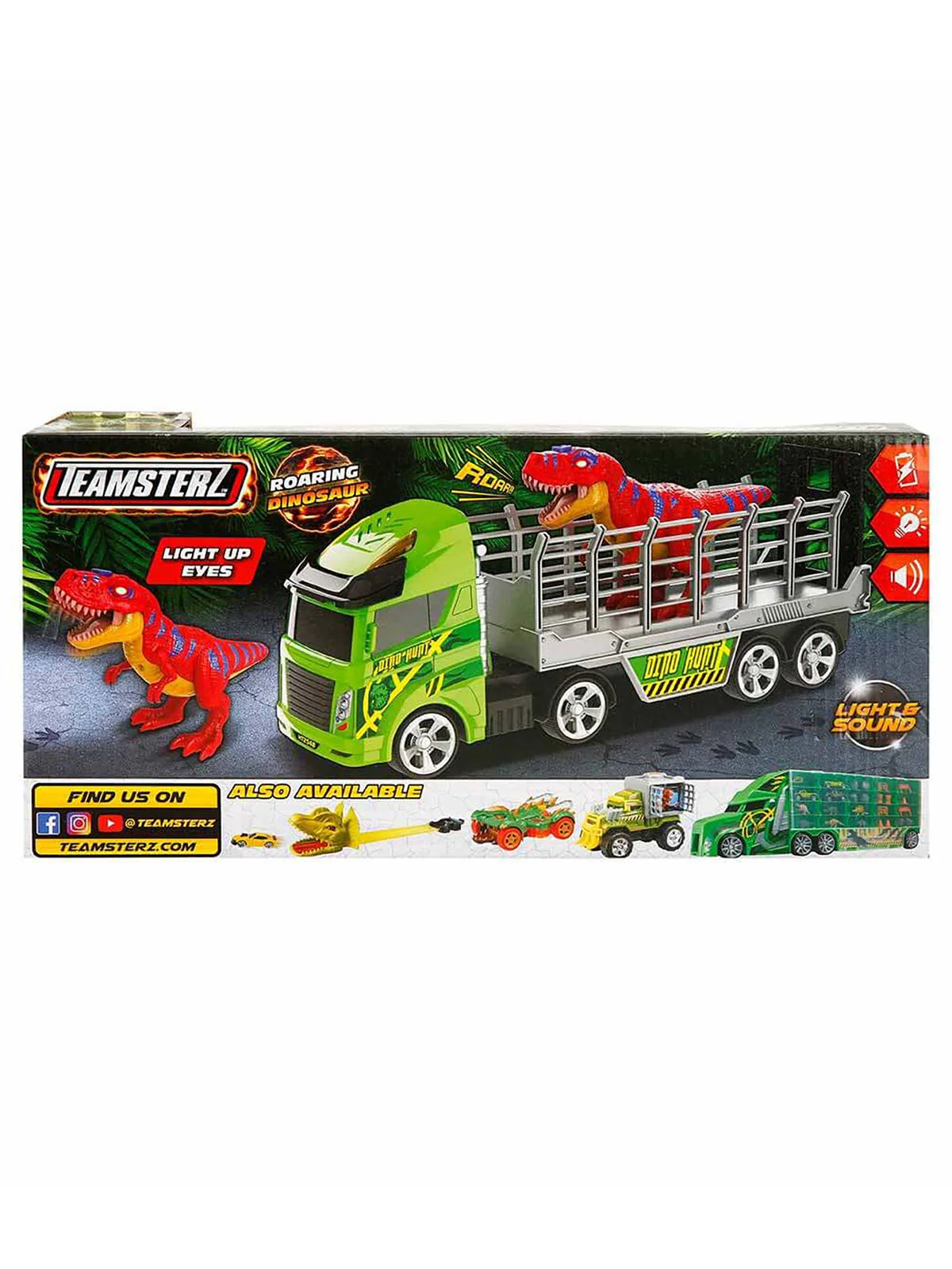 Sunman Oyuncak Mighty Machines Sesli ve Işıklı Dino Transporter - Image 9