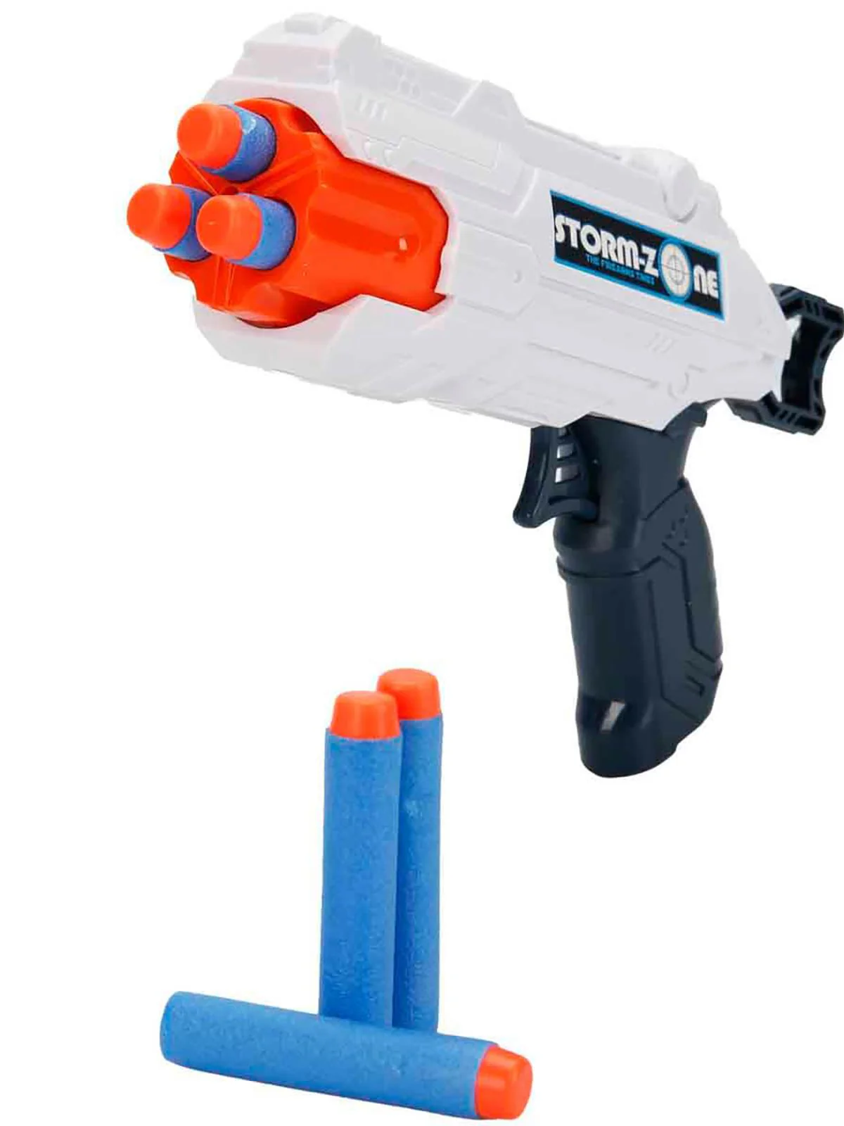 Sunman Oyuncak  Zapp 6 Mermili Sünger Dart Atan Silah - Image 8
