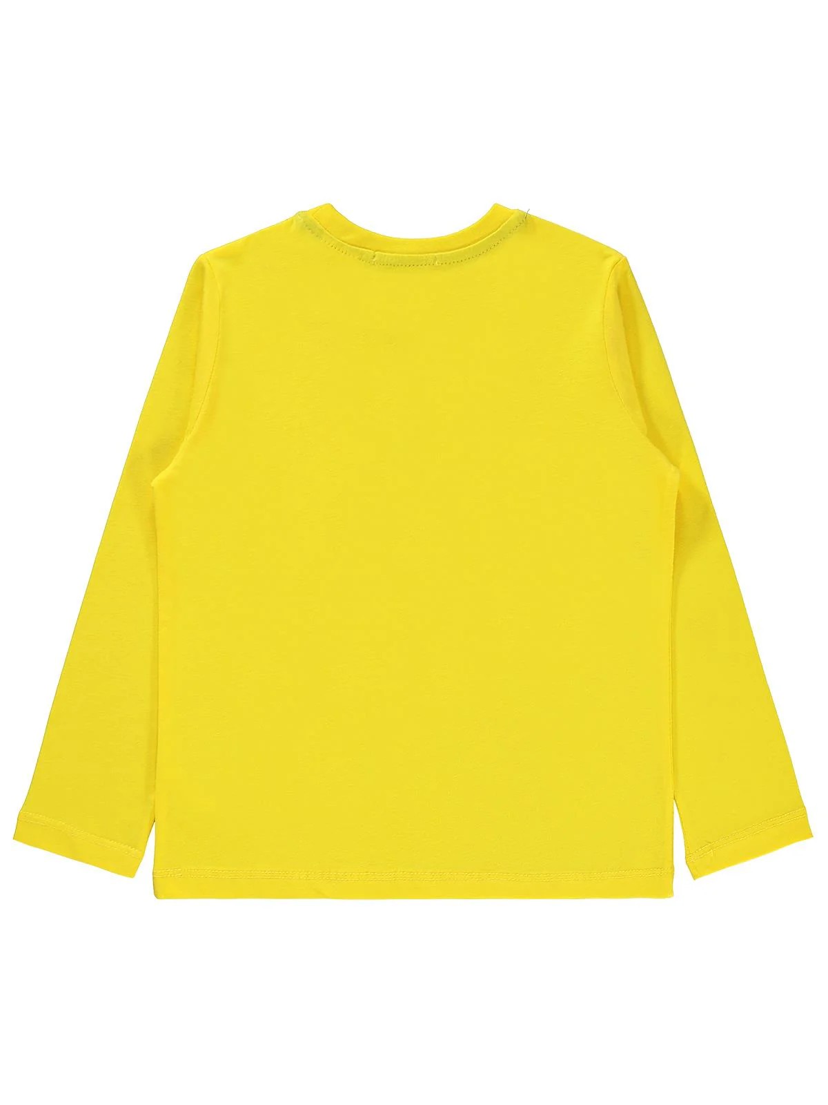 Superman Baskılı 10-13 Yaş Sweatshirt - Sarı - Image 3