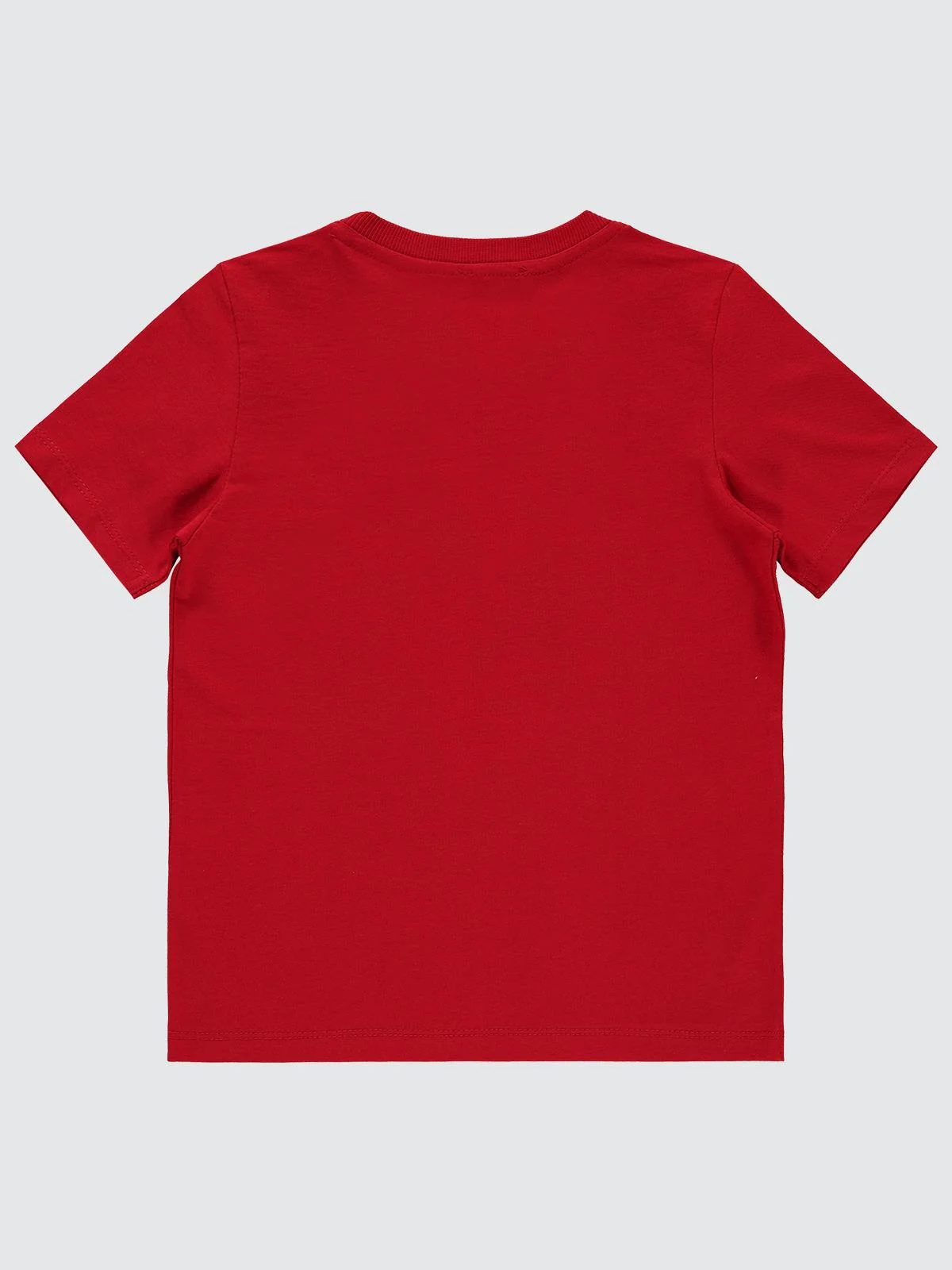 Superman Logolu 6-9 Yaş Tişört - Kırmızı - Image 2