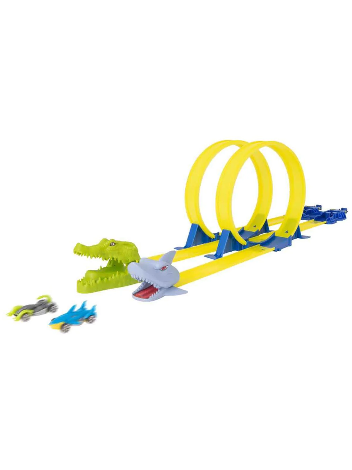 Teamsterz Beast Machines Turbo City Swamp Attack Yarış Pisti - Image 5