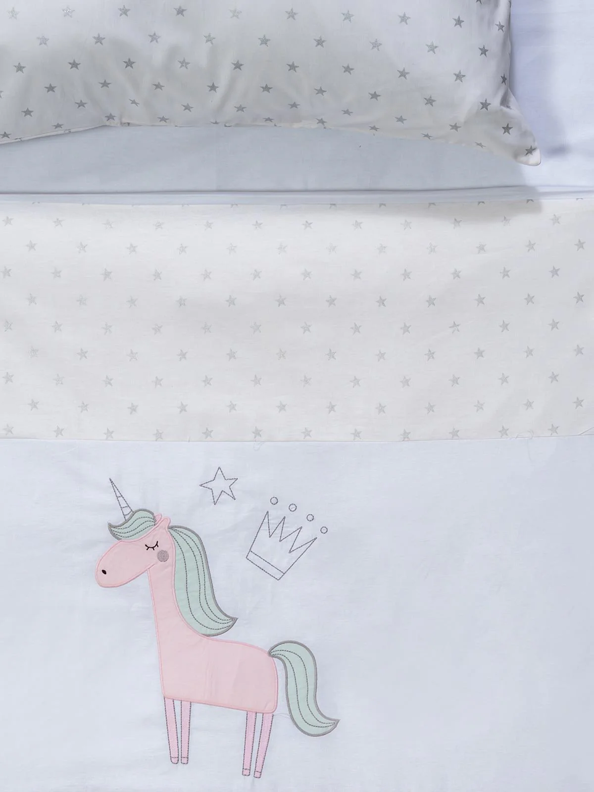 Tiffany Unicorn 3'lü Tek Kişilik Nevresim Takımı - Image 13
