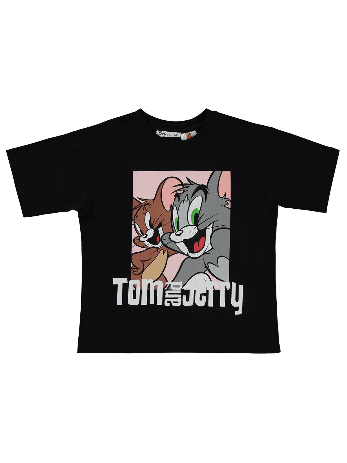 Tom And Jerry 6-9 Yaş Tişört - Siyah - Image 11
