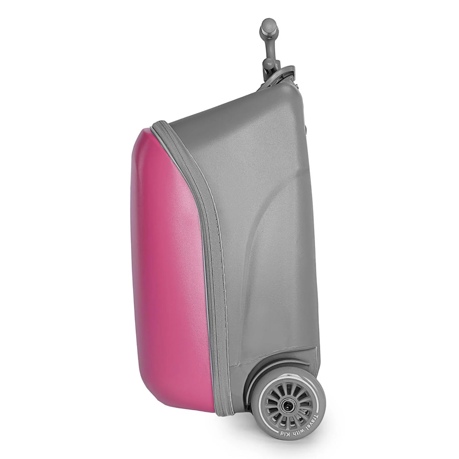 Tucklebery Oturaklı Gezgin Çocuk Valizi - Pembe - Image 7