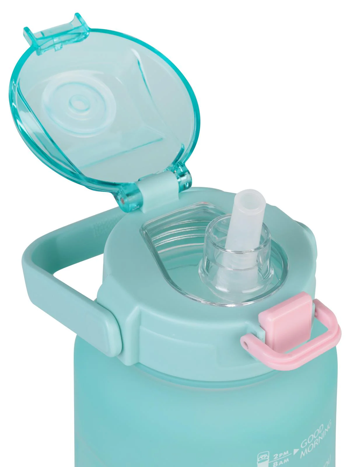 Vagonlife Policarbon Pipetli Matara 2000 Ml - Pembe - Image 2