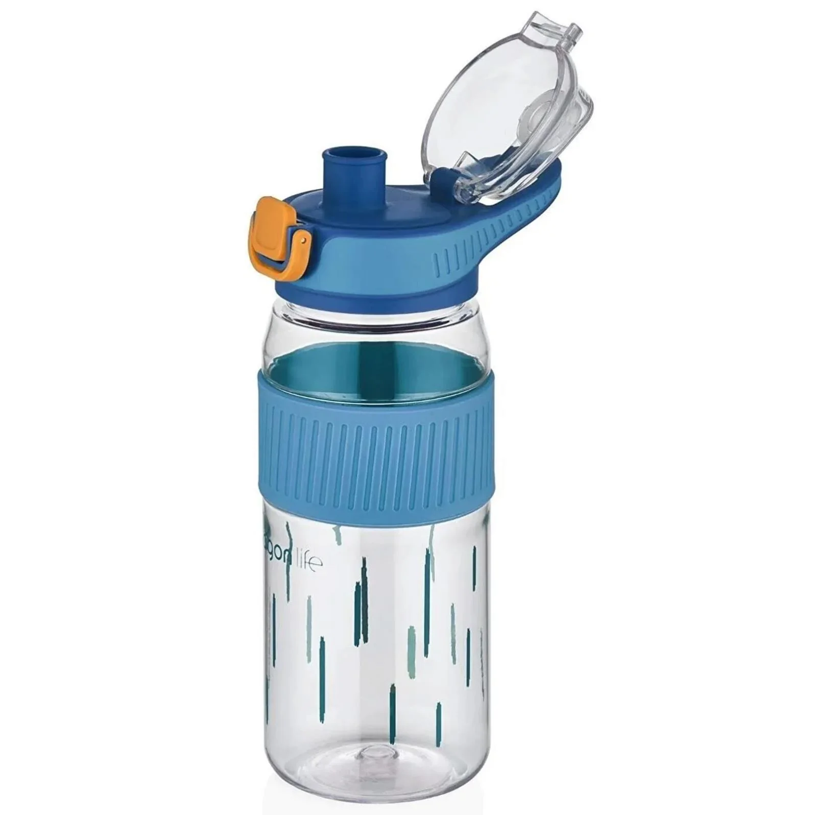 Vagonlife Silikon Gövde Matara 550 ml - Mavi - Image 4